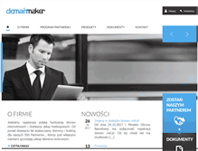 Tablet Screenshot of domainmaker.pl